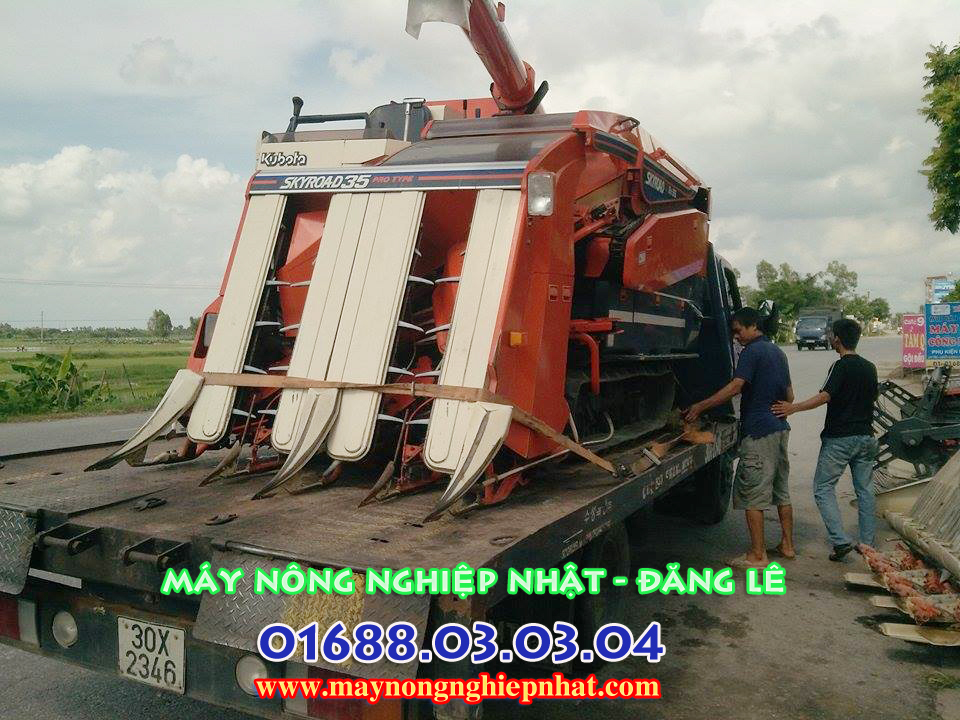 Bán máy gặt đập liên hợp máy cày ở Thái Nguyên - Máy cày máy gặt cũ Đăng Lê